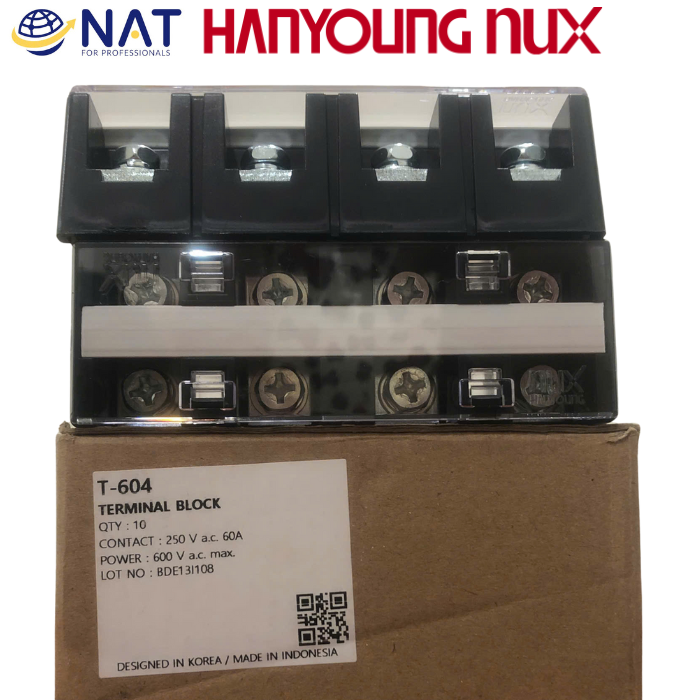 Cầu đấu dây điện T-604