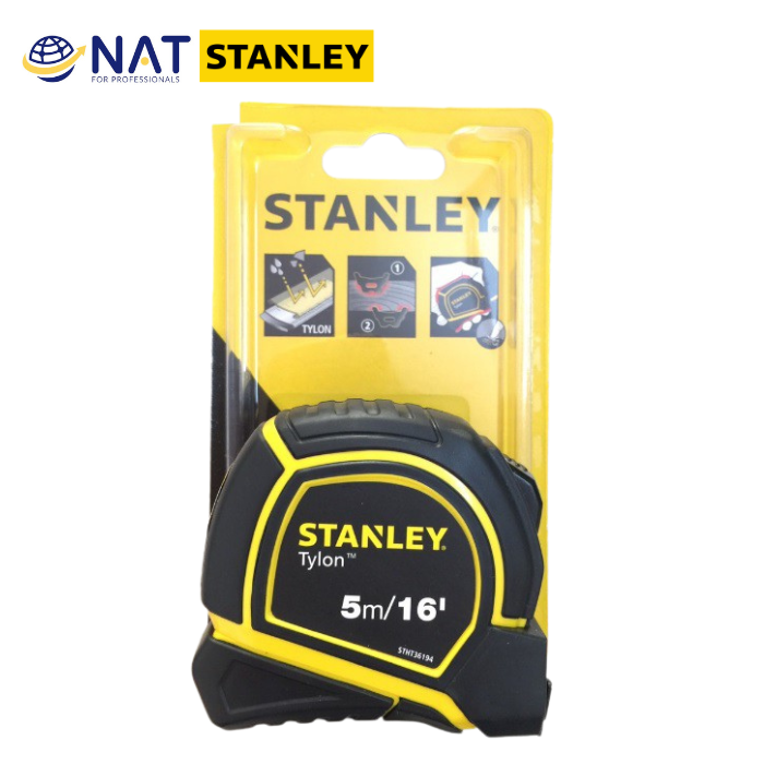 Thước cuộn thép Tylon 5M/16-19MM Stanley STHT36194