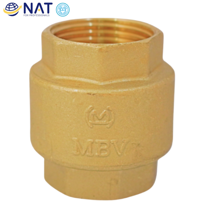 Van một chiều đồng lò xo nêm đồng MBV – PN10 